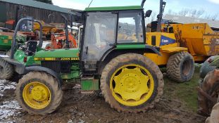 1993 JOHN DEERE 1950 4WD GREEN/YELLOW DIESEL AGRICULTURAL TRACTOR *PLUS VAT*