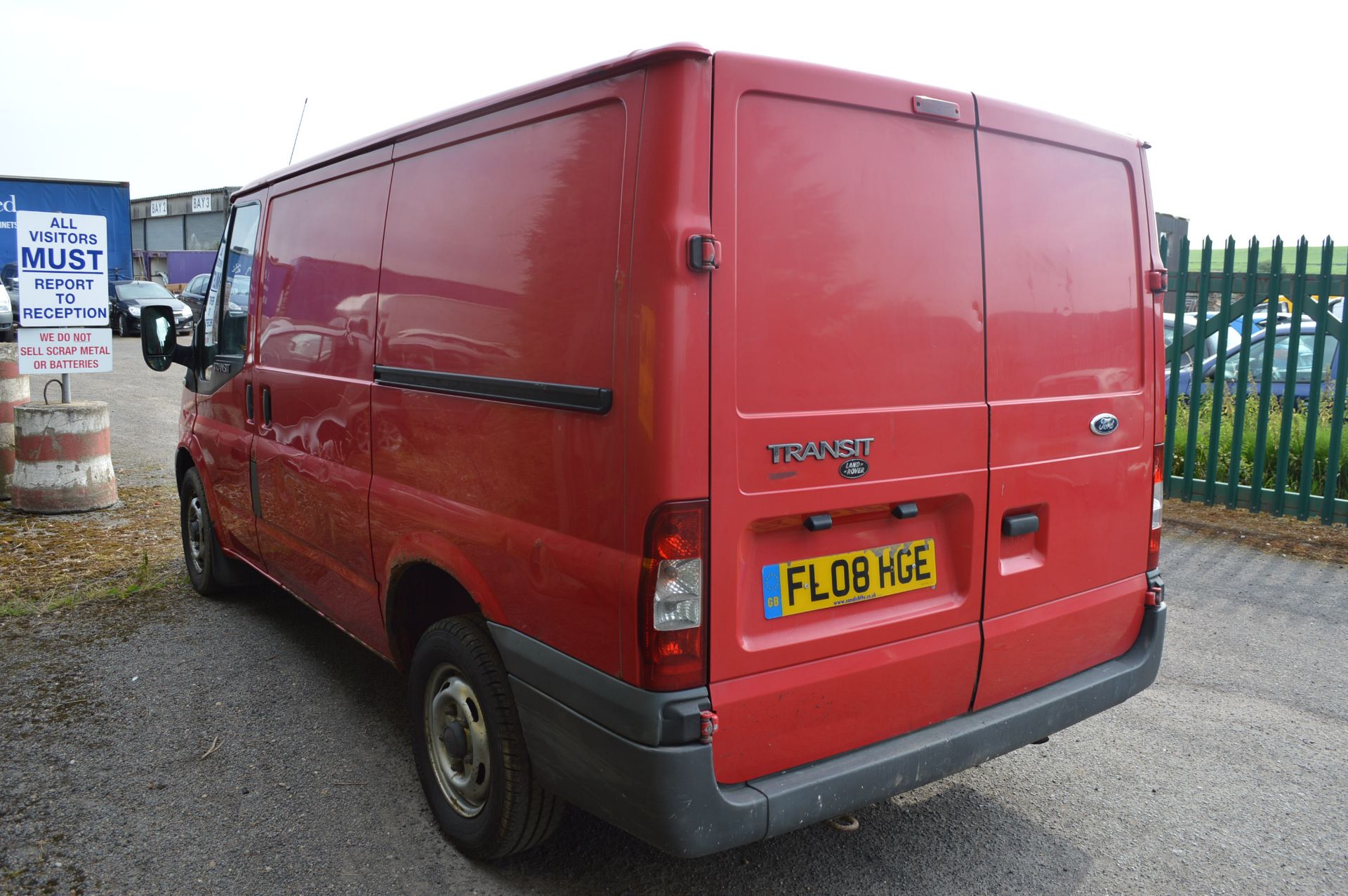 2008/08 REG FORD TRANSIT 85 T280S FWD, SHOWING 1 FORMER KEEPER *PLUS VAT* - Image 3 of 14