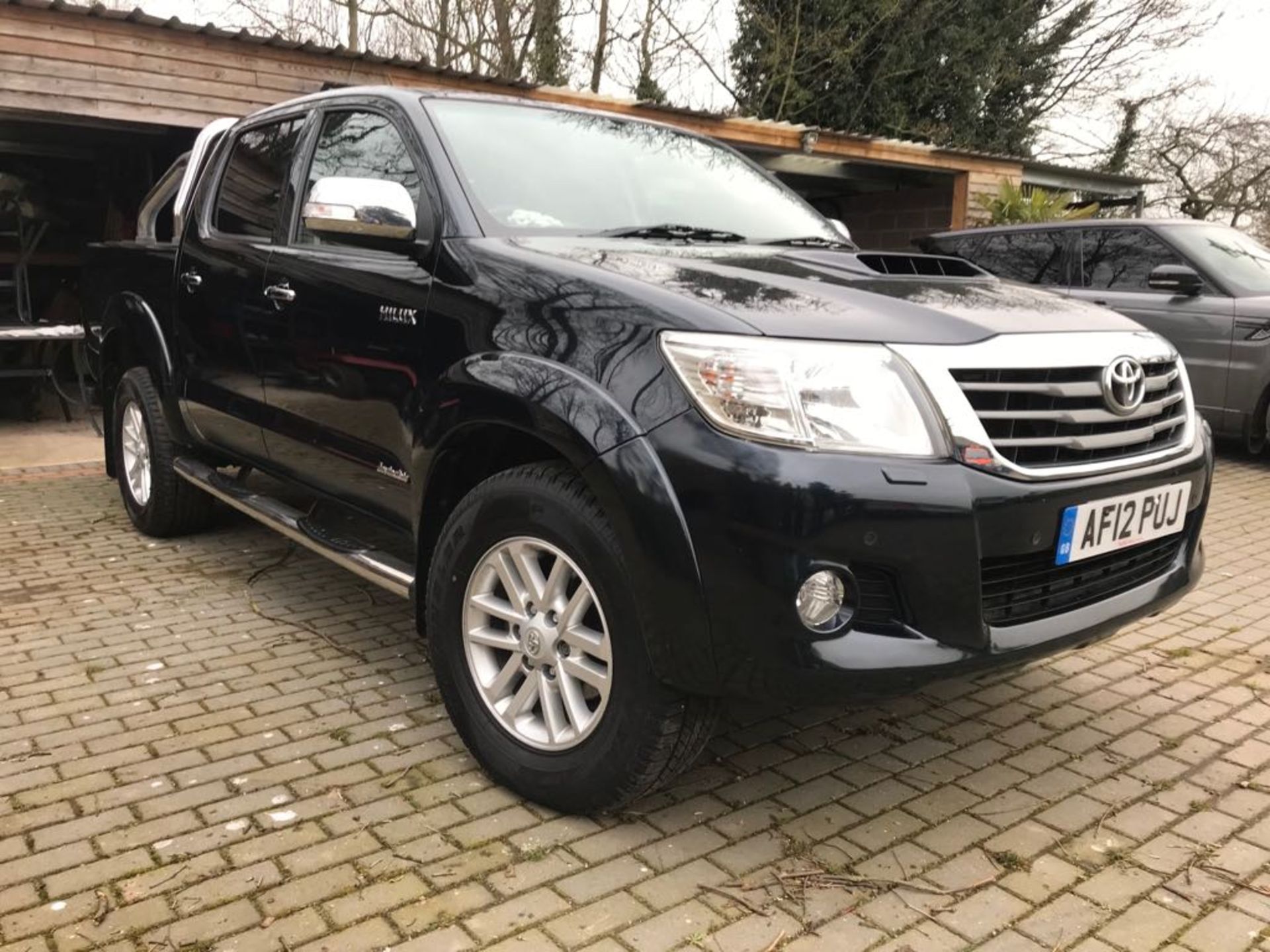 2012/12 REG TOYOTA HILUX INVINCIBLE D-4D 4X4 GREY DIESEL LIGHT 4X4 UTILITY AUTO 1 FORMER KEEPER