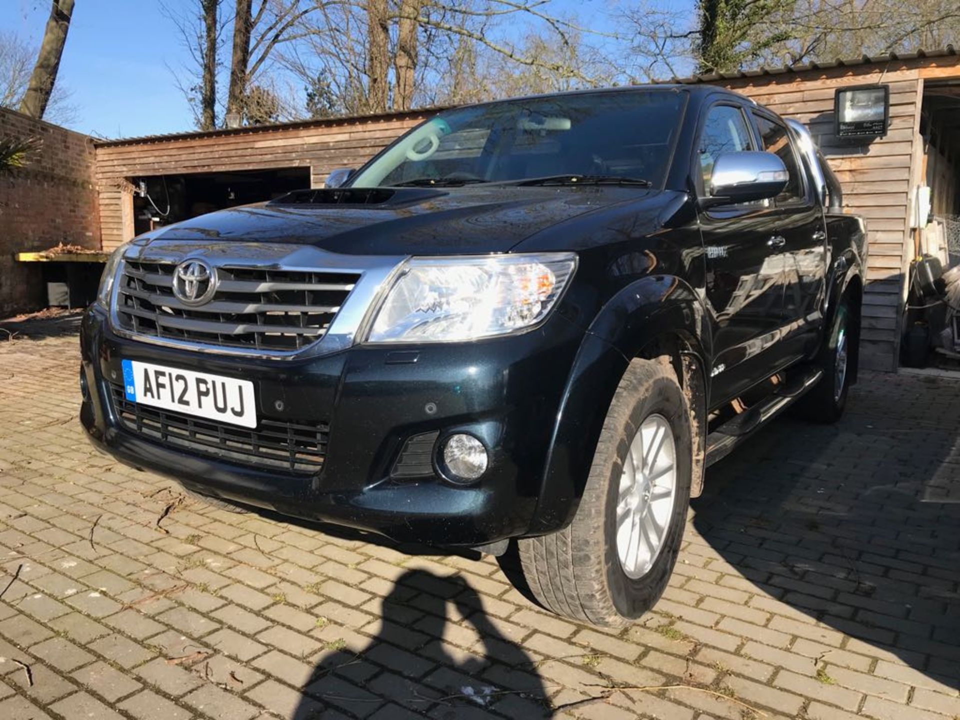 2012/12 REG TOYOTA HILUX INVINCIBLE D-4D 4X4 GREY DIESEL LIGHT 4X4 UTILITY AUTO 1 FORMER KEEPER - Image 4 of 31