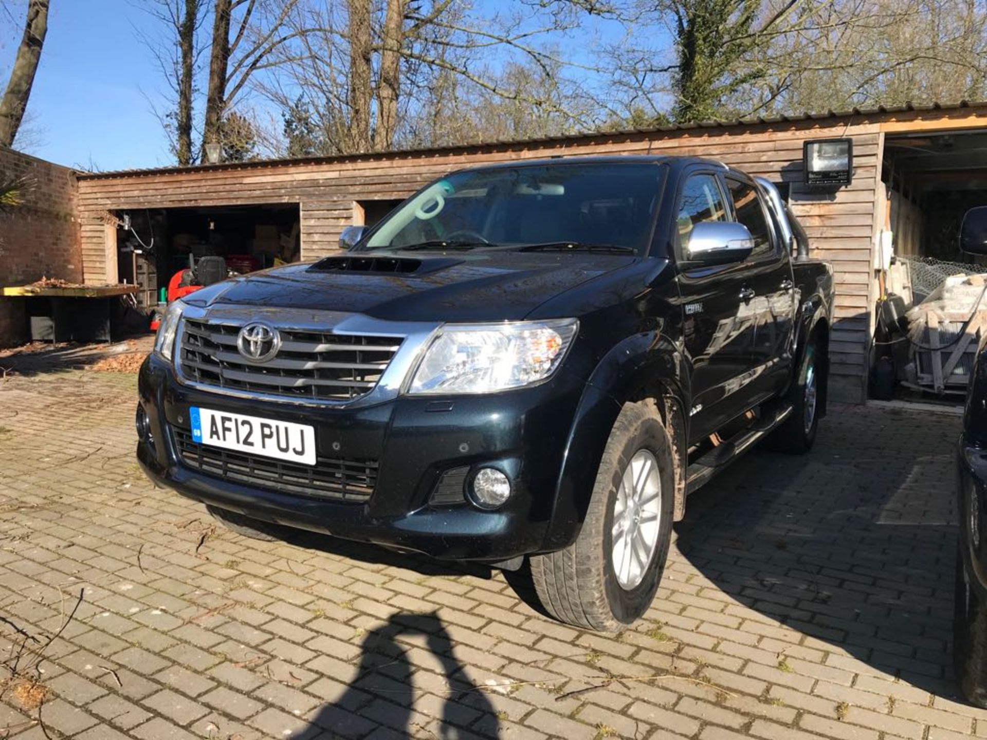 2012/12 REG TOYOTA HILUX INVINCIBLE D-4D 4X4 GREY DIESEL LIGHT 4X4 UTILITY AUTO 1 FORMER KEEPER - Image 5 of 31