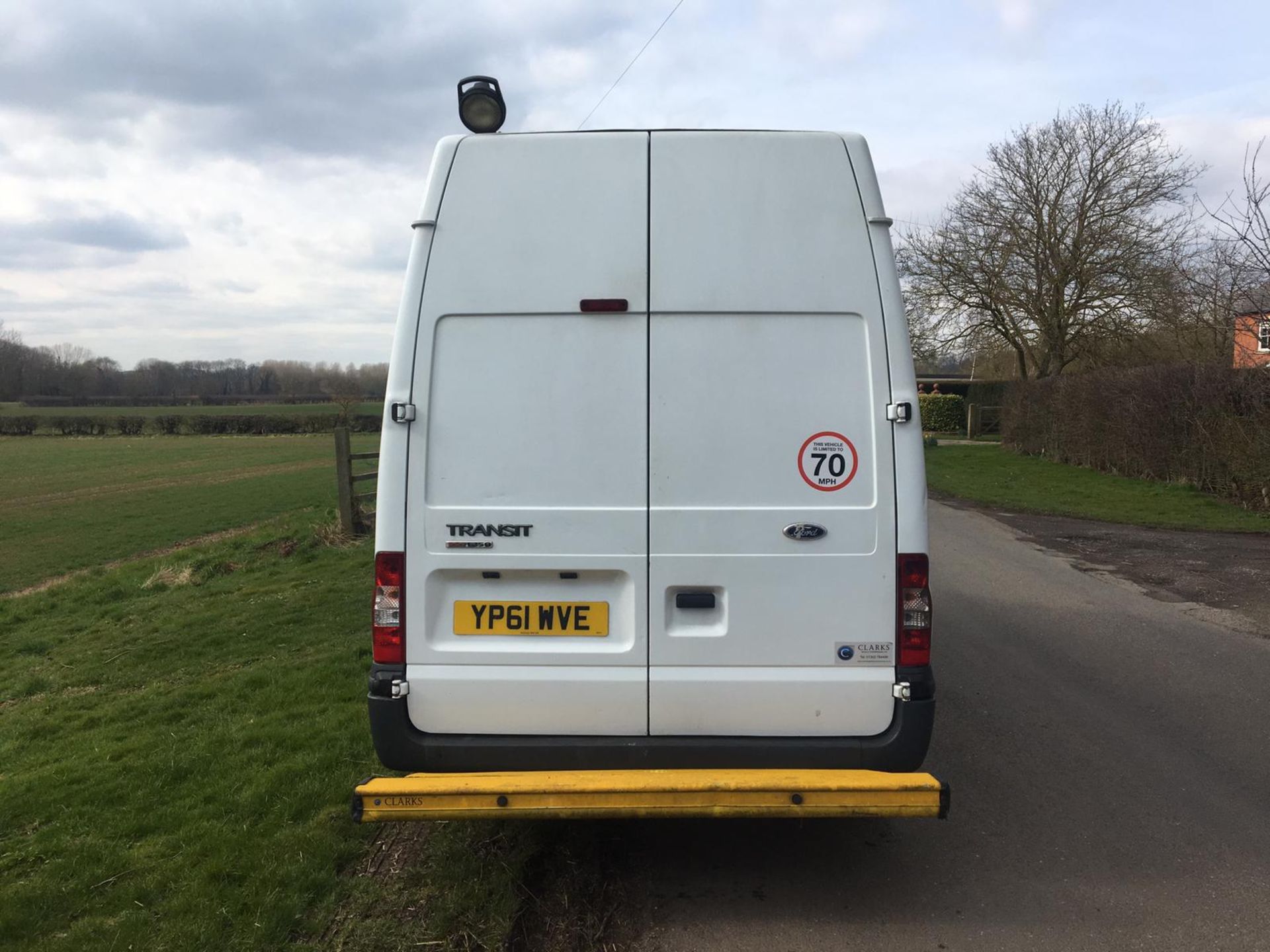 2011/61 REG FORD TRANSIT 100 T350L RWD DIESEL PANEL VAN, EX NETWORK RAIL & FULL HISTORY *NO VAT* - Image 6 of 22