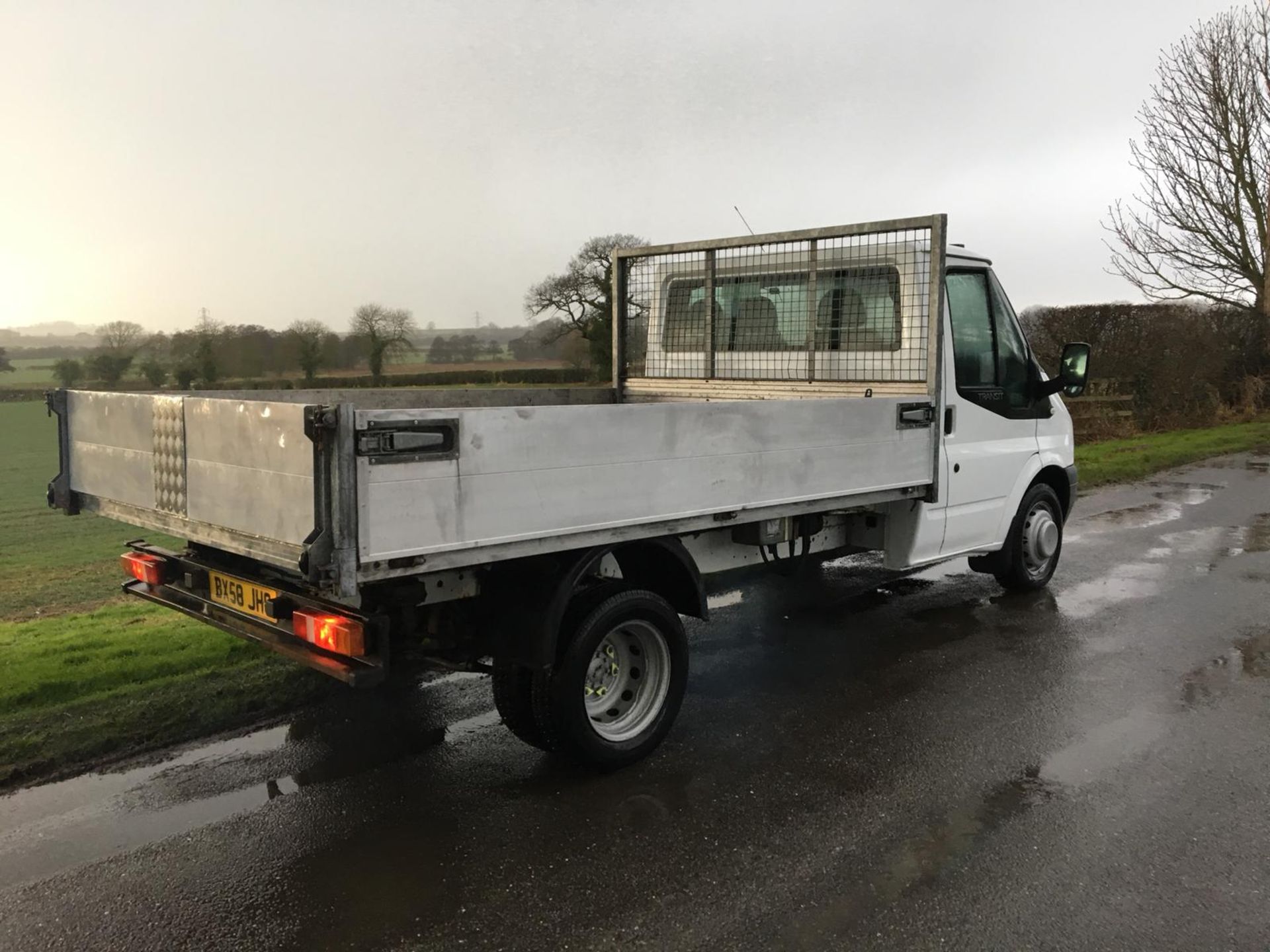 2008/58 REG FORD TRANSIT 100 T350M RWD DIESEL TIPPER, SHOWING 0 FORMER KEEPERS *NO VAT* - Image 6 of 10