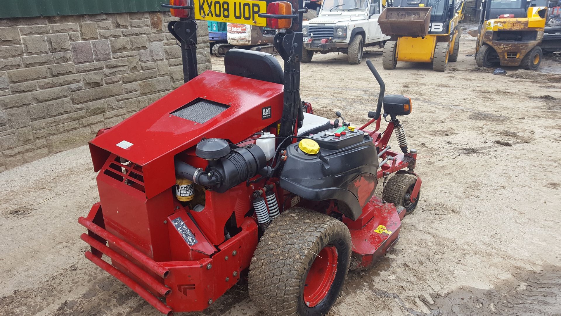 2008 FERRIS 5100Z RIDE ON LAWN MOWER, EX MILTON KEYNES COUNCIL *PLUS VAT* - Image 3 of 10