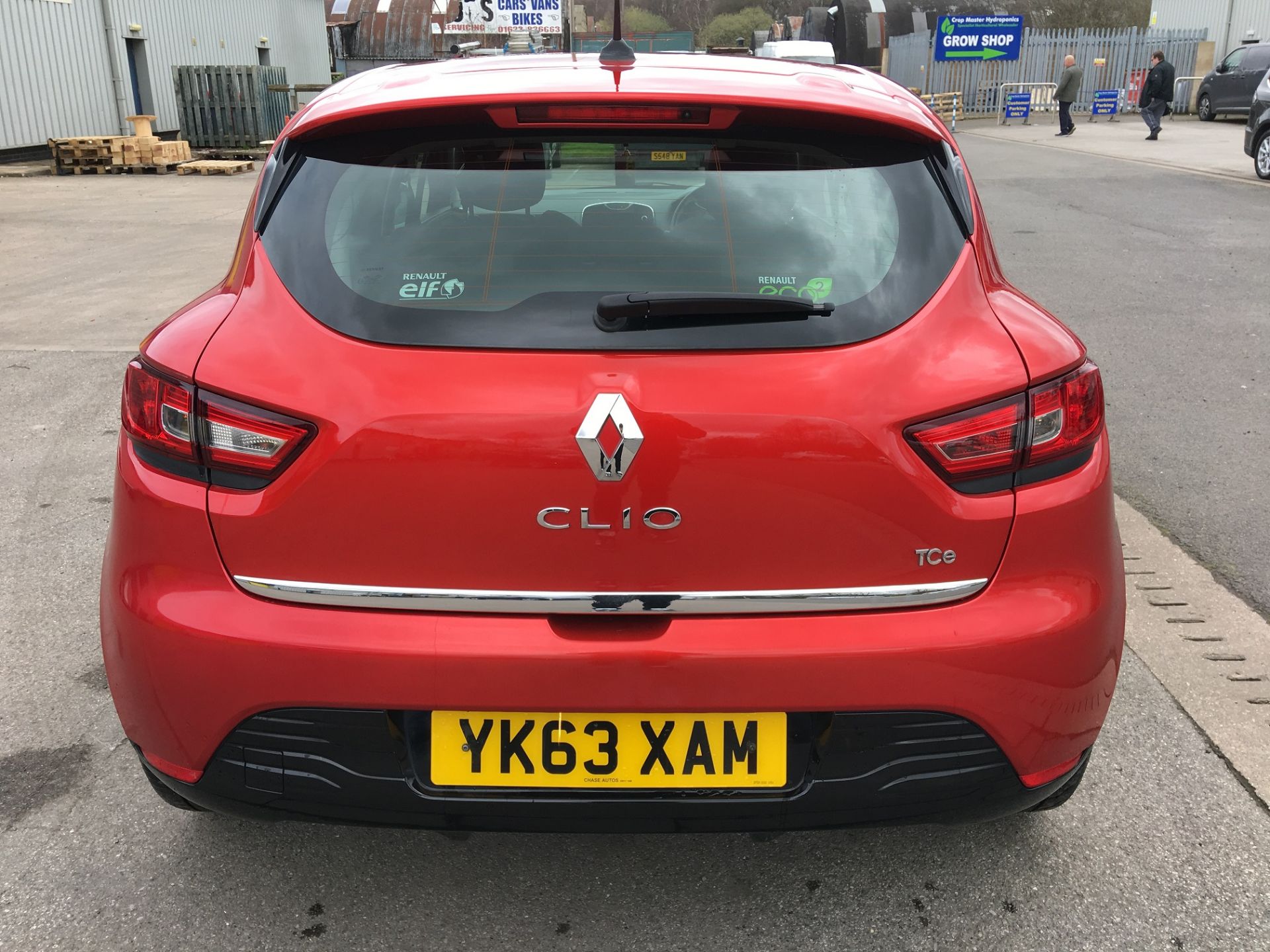 2013/63 REG RENAULT CLIO DYNAMIQUE M-NAV ENERGY TCE ECO2 900CC RED 5 DOOR HATCHBACK *NO VAT* - Image 5 of 22