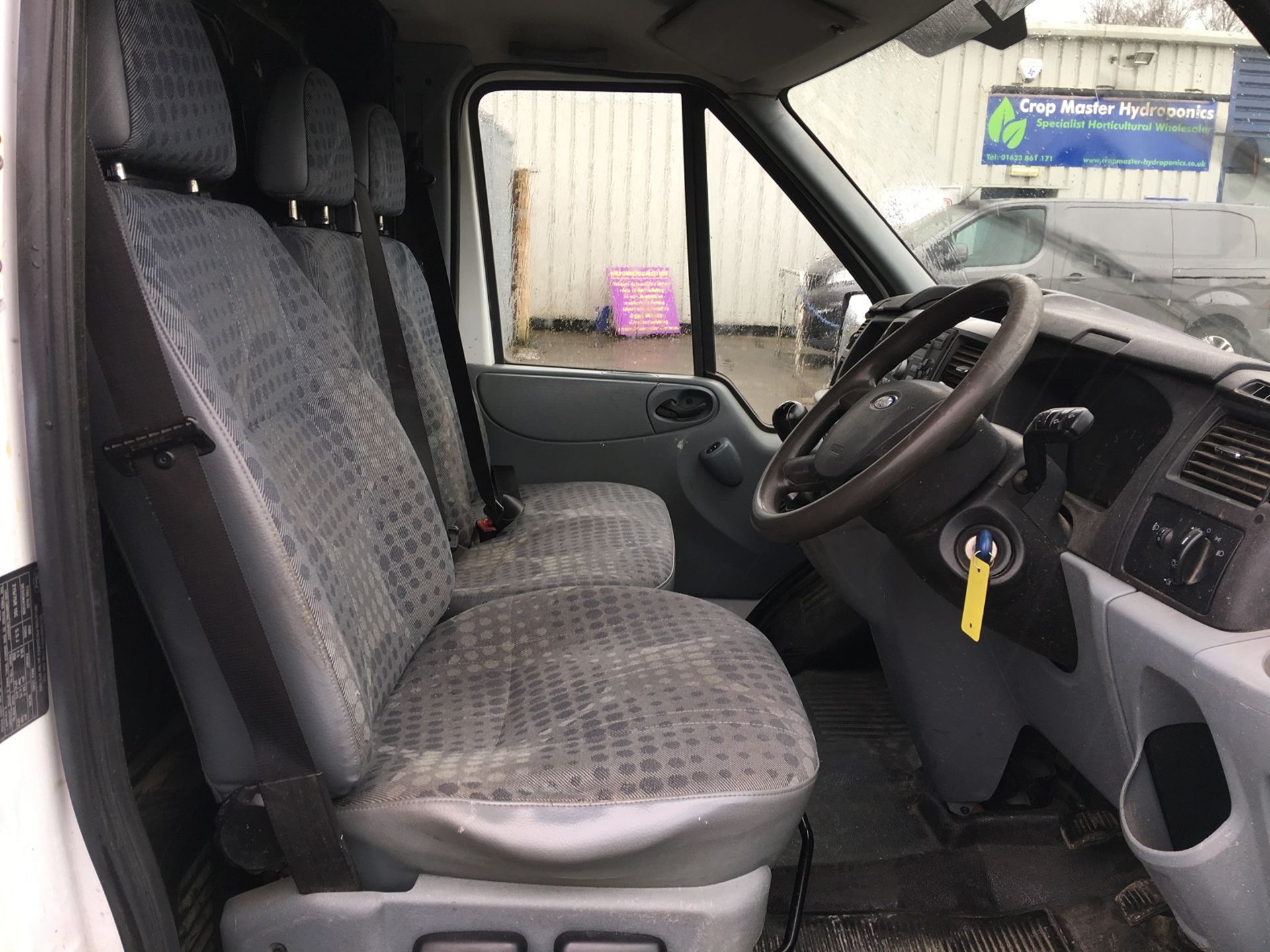 2008/58 REG FORD TRANSIT 115 T350L RWD WHITE DIESEL PANEL VAN - NEW MOT! *PLUS VAT* - Image 10 of 15