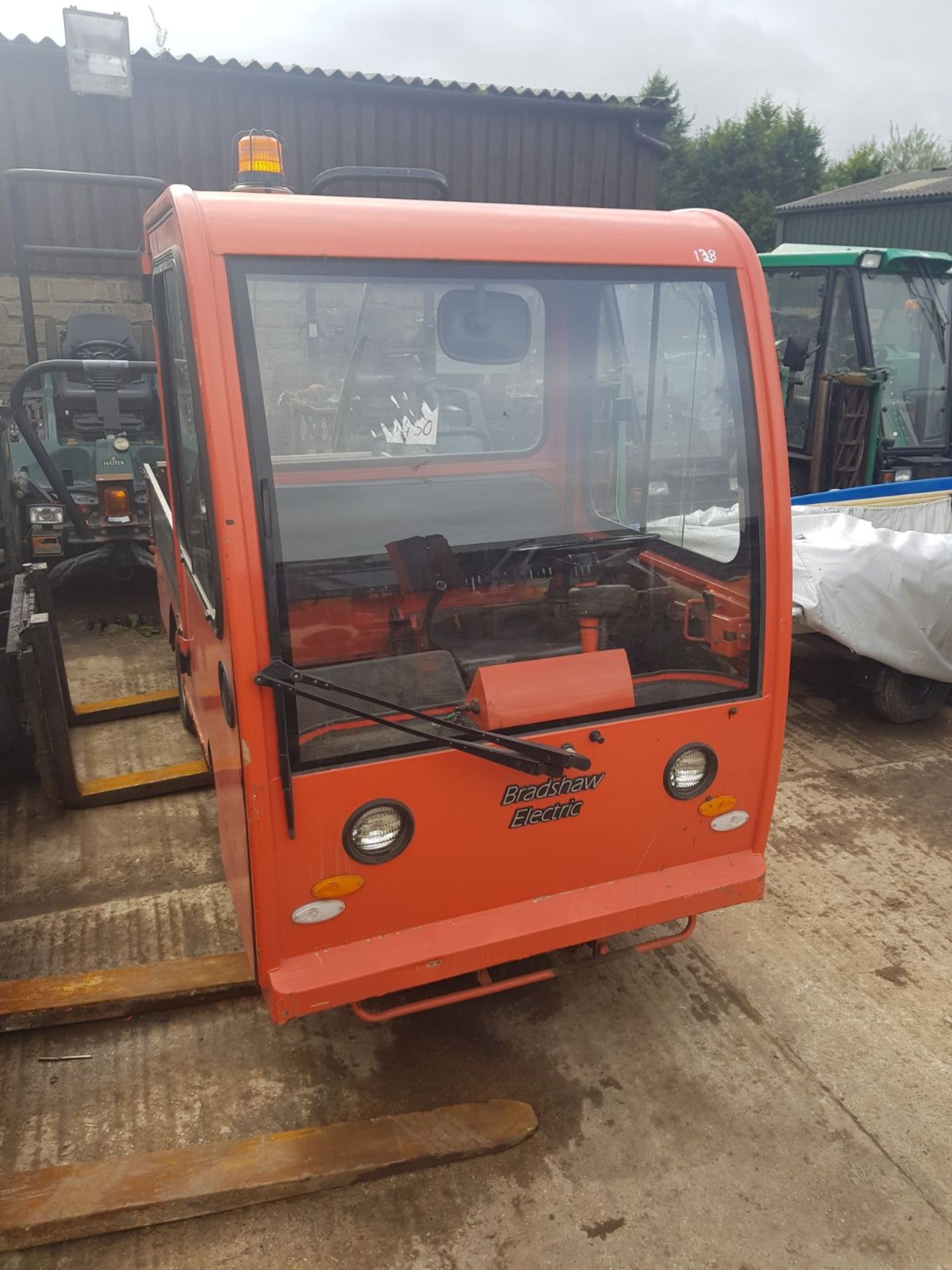 2007 ORANGE BRADSHAW FB2 ELECTRIC LOAD CARRIER *PLUS VAT* - Image 4 of 8