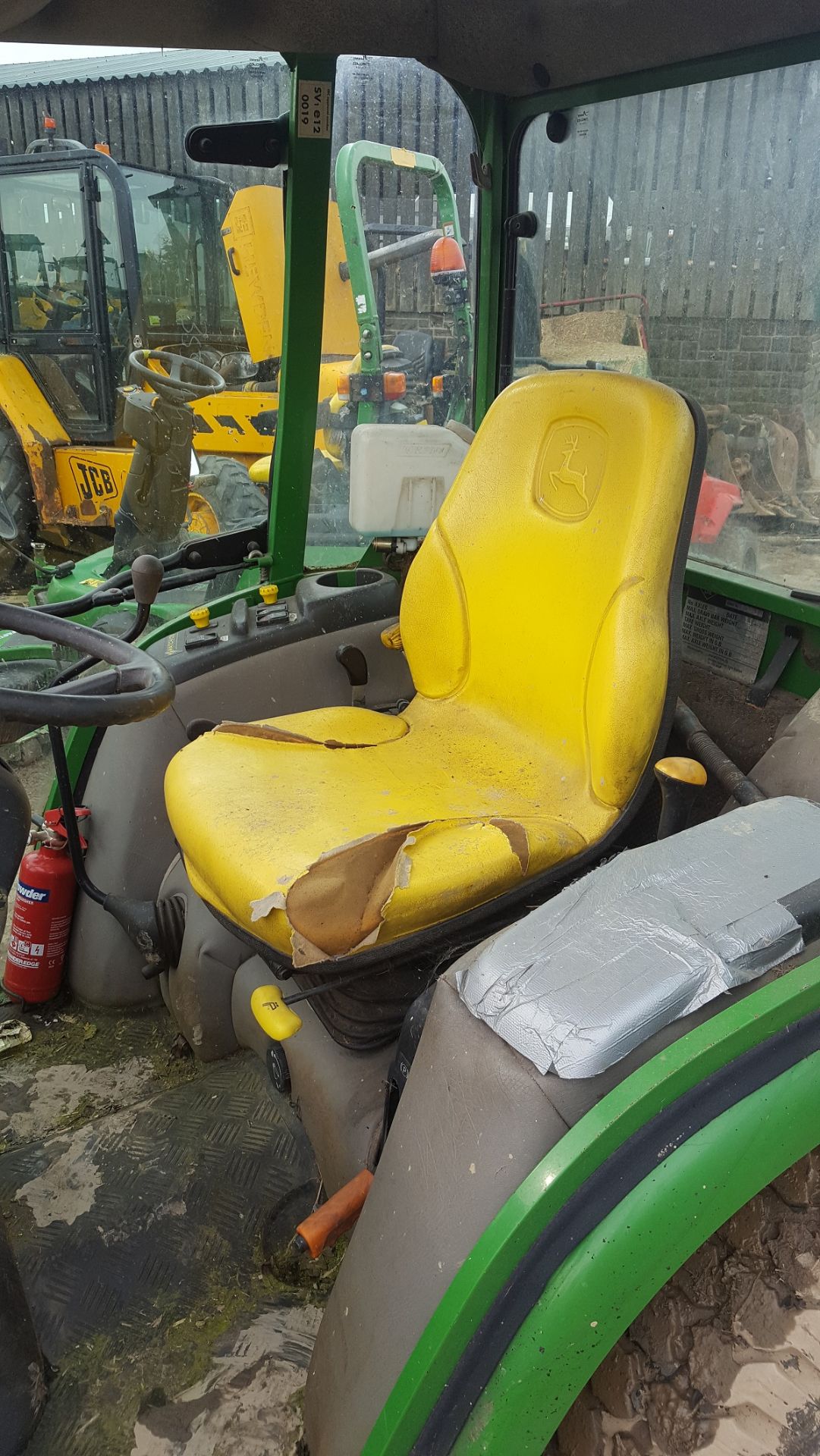 2002/51 REG JOHN DEERE 4310 TRACTOR / RIDE ON LAWN MOWER WITH CAB *PLUS VAT* - Image 7 of 13