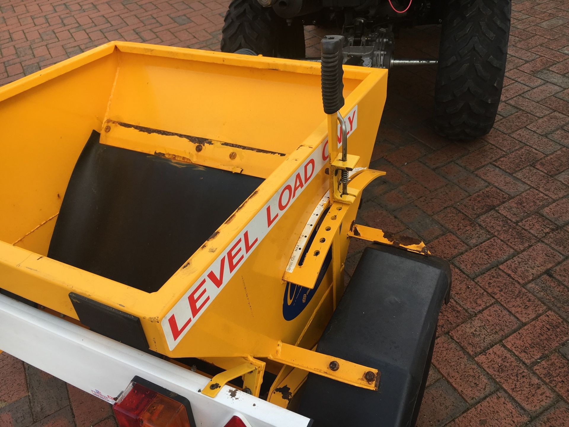 KAWASAKI KVF360 QUAD C/W LOGIC POWERED BRUSH & REAR GRITTER, ONLY 378 MILES GENUINE *PLUS VAT* - Image 5 of 6