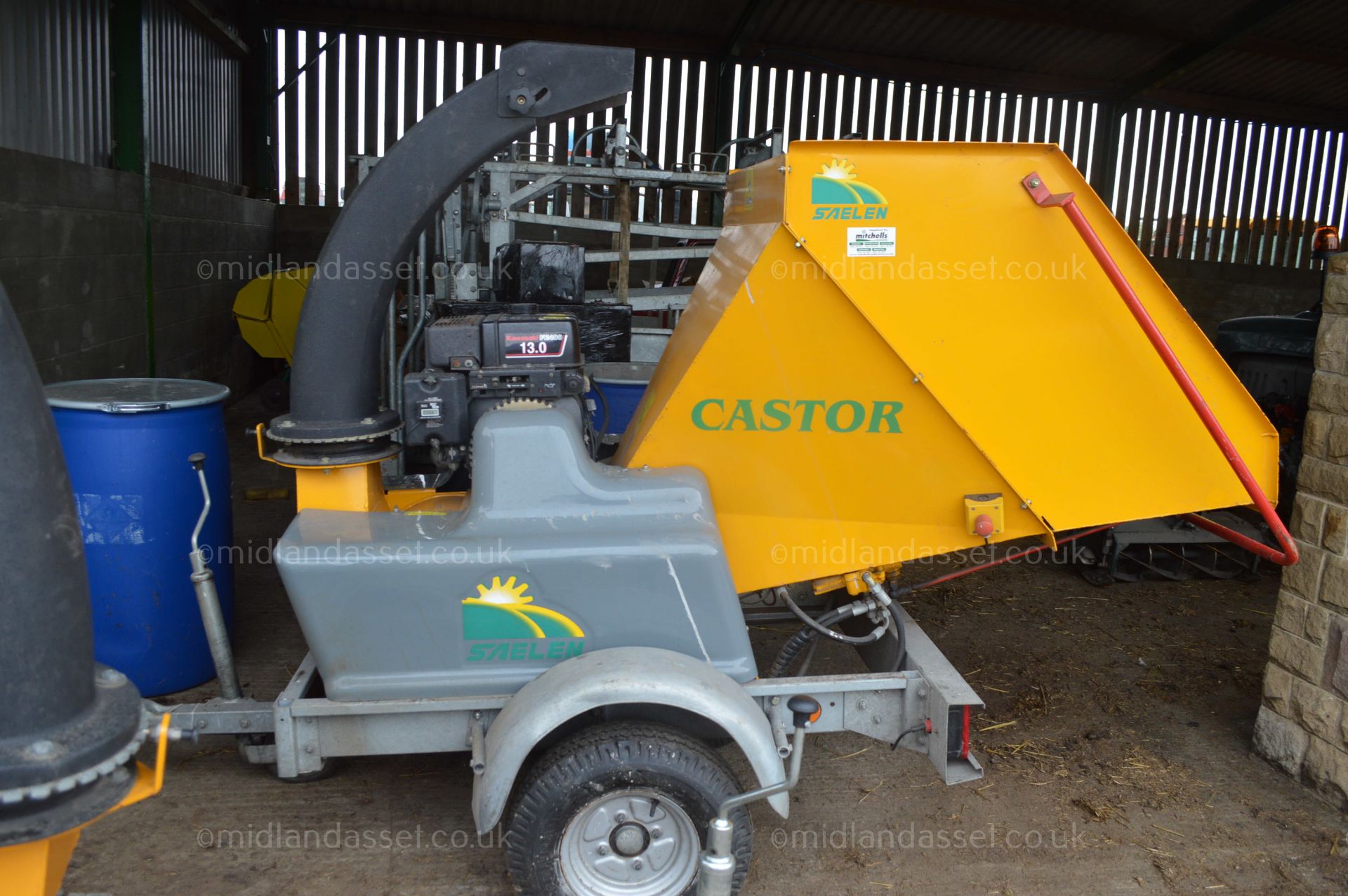 2007 SAELEN CASTOR CHIPPER - Image 3 of 10