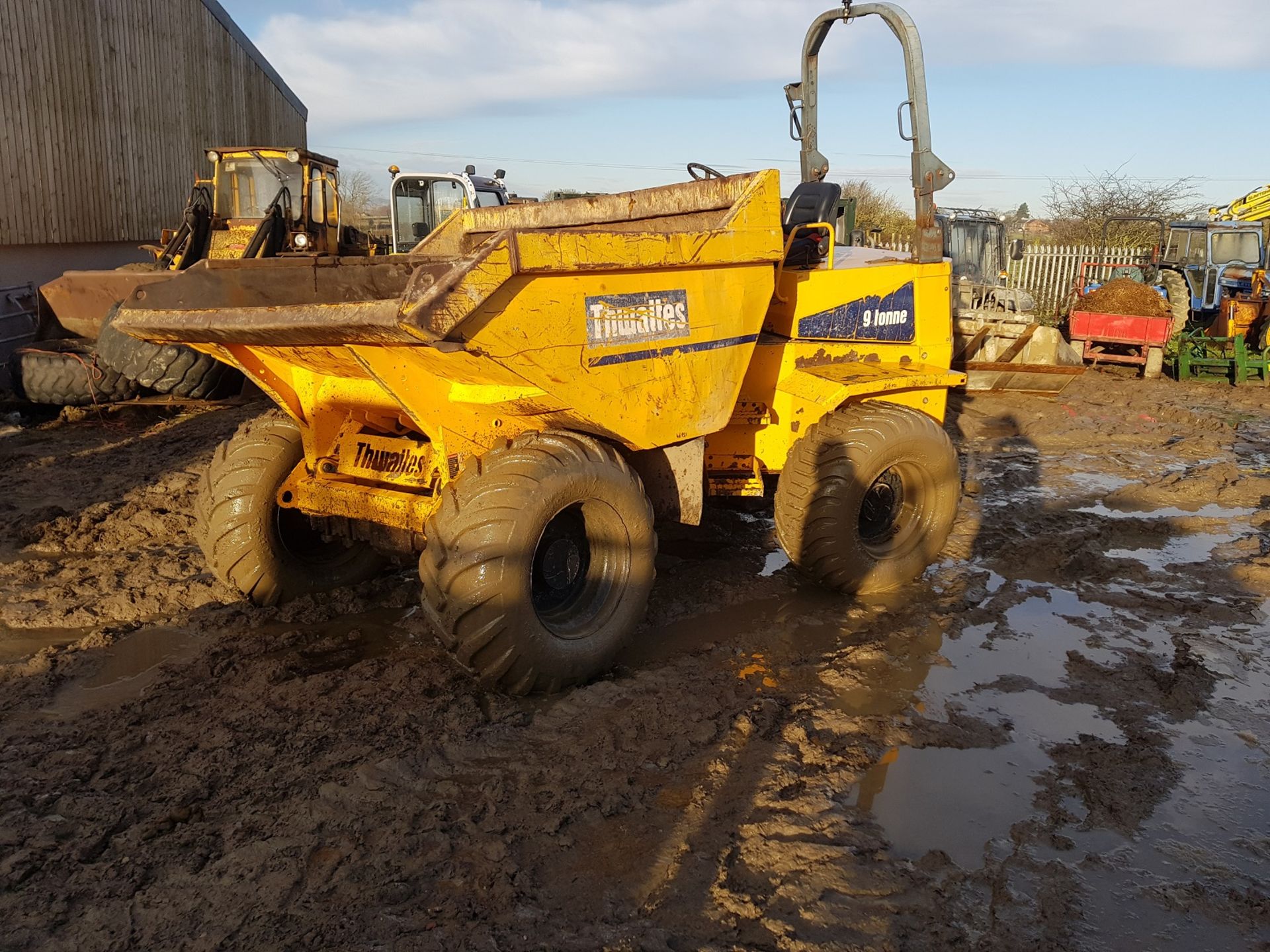 2007 THWAITES 9 TONNE DUMPER PERKINS DIESEL ENGINE *PLUS VAT*