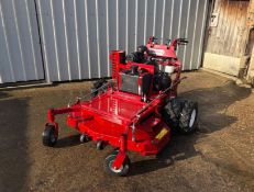 FERRIS 48" CUT DUAL HYDRO DRIVE BANK MOWER, IMMACULATE CONDITION, ZERO TURN *PLUS VAT*