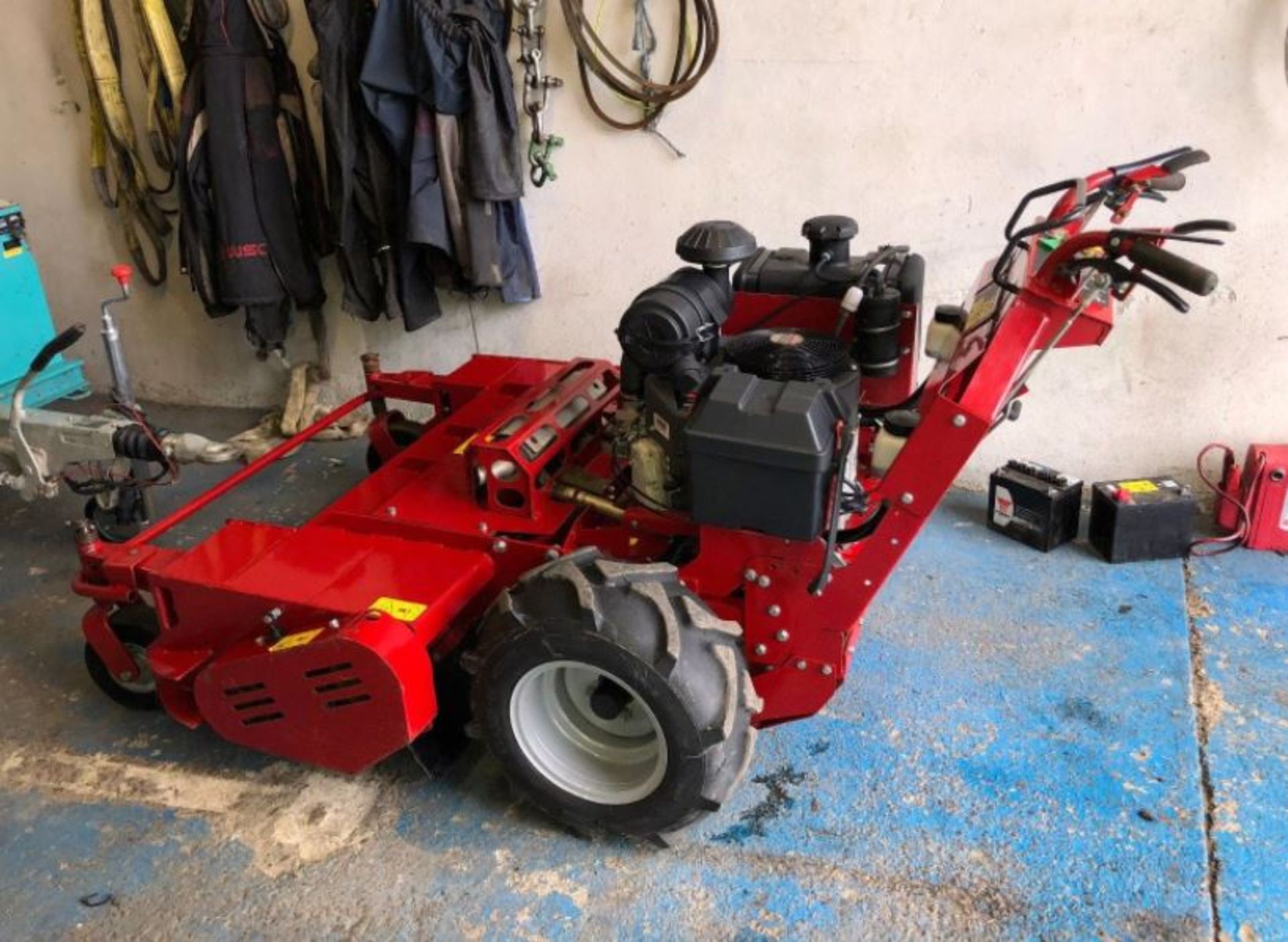 FERRIS FLAIL BANK MOWER, 48" CUT, YEAR 2014, IMMACULATE CONDITION, ZERO TURN *PLUS VAT* - Image 4 of 6