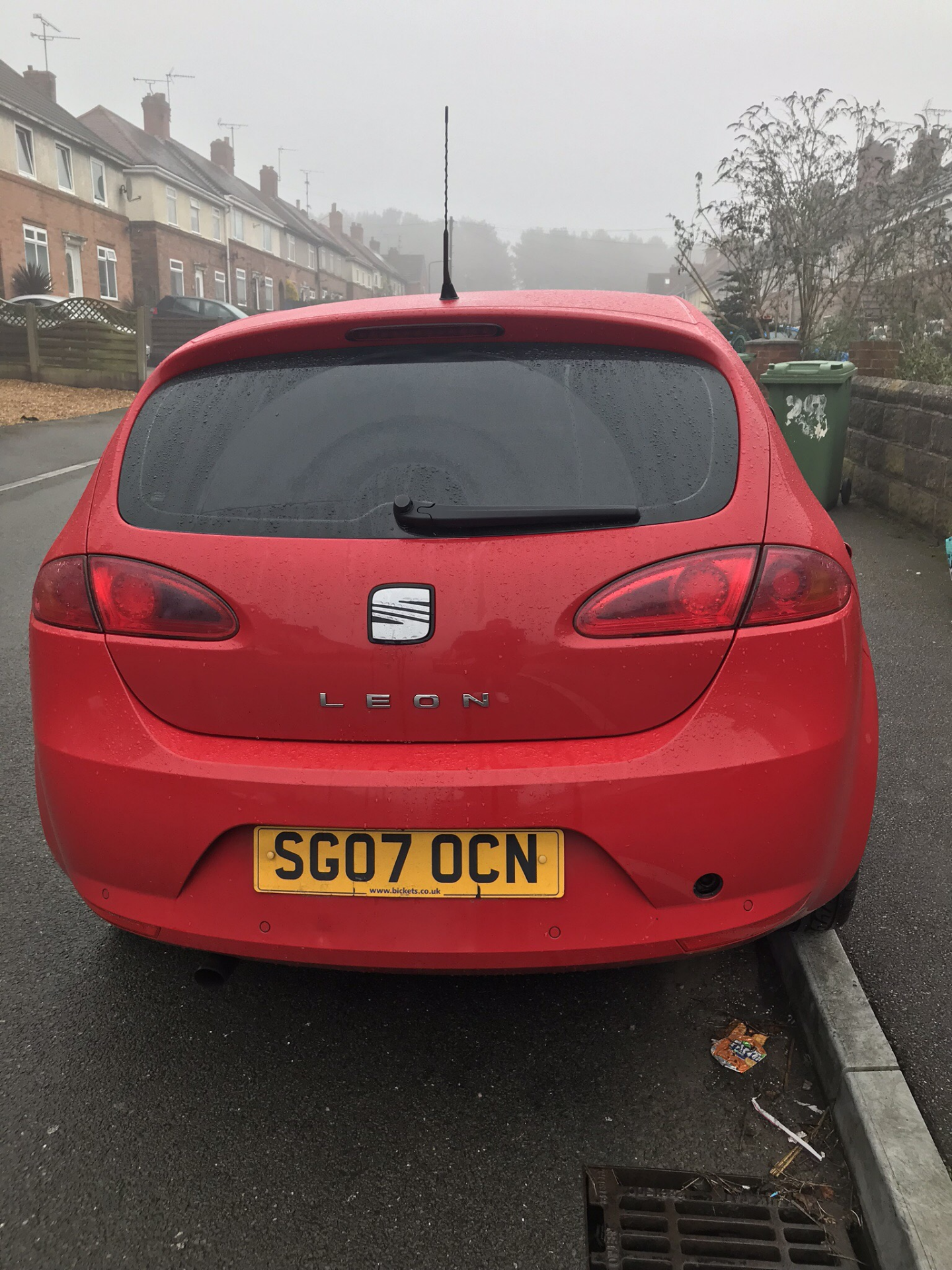 2007/07 REG SEAT LEON SPORT 102 RED PETROL 5 DOOR HATCHBACK *NO VAT* - Image 4 of 6