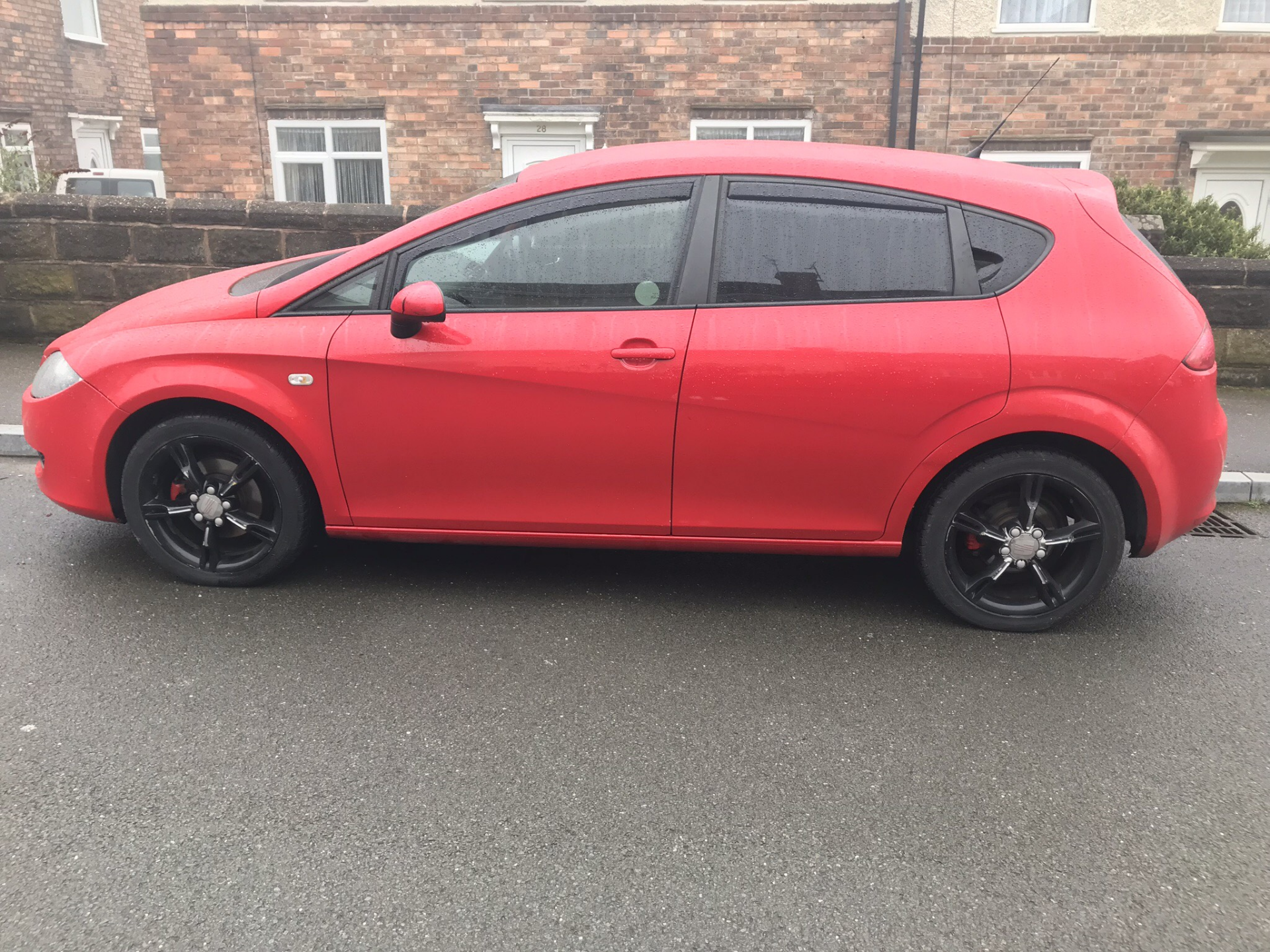 2007/07 REG SEAT LEON SPORT 102 RED PETROL 5 DOOR HATCHBACK *NO VAT* - Image 3 of 6