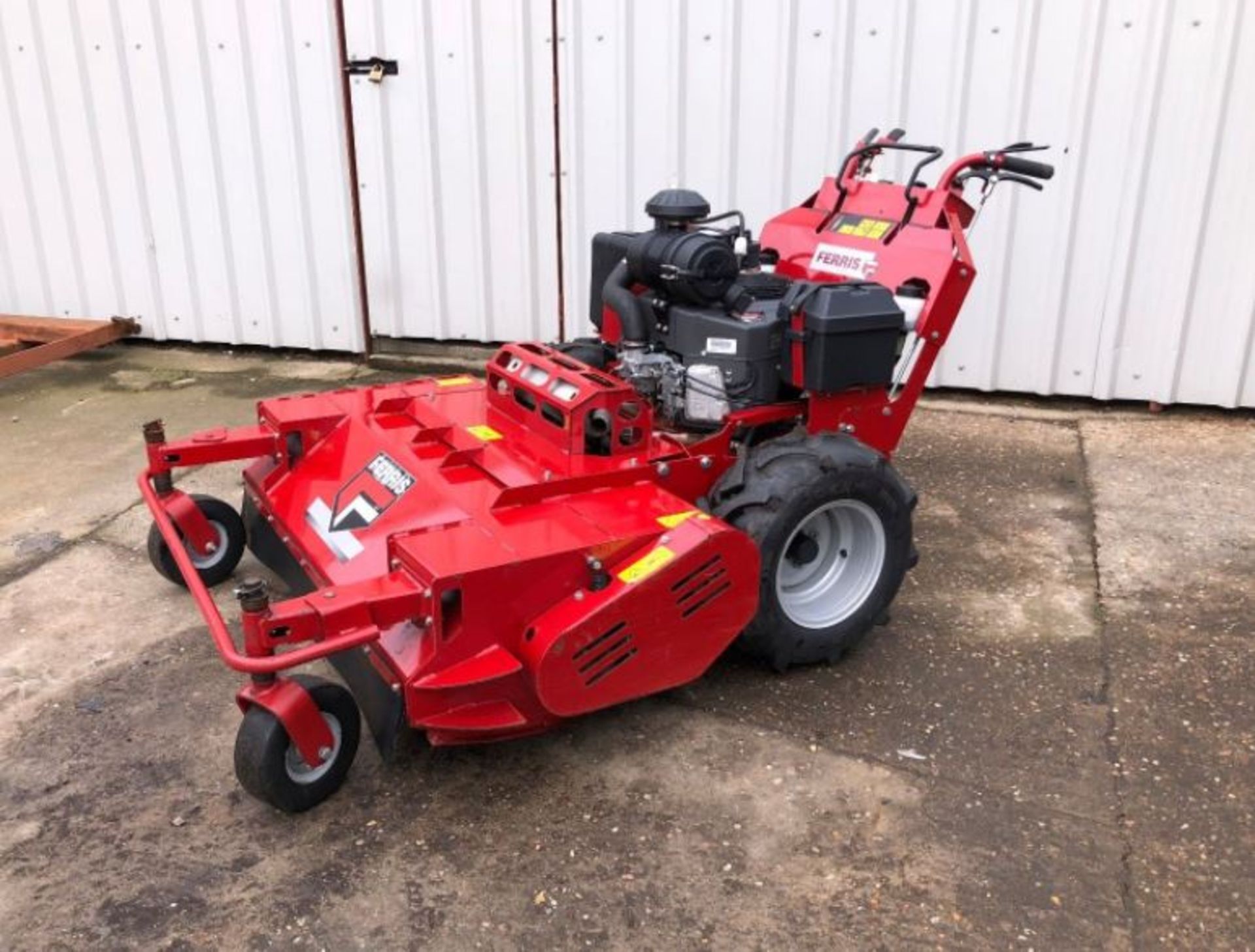 FERRIS FLAIL BANK MOWER, 48" CUT, YEAR 2014, IMMACULATE CONDITION, ZERO TURN *PLUS VAT* - Image 3 of 6