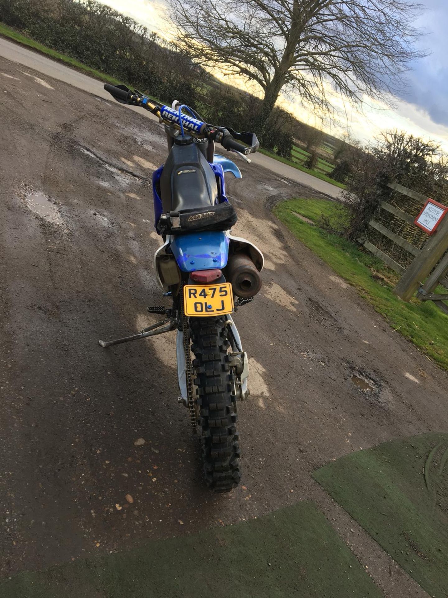 1998/R REG YAMAHA 400CC BLUE PETROL MOTORCYCLE / MOTORBIKE *NO VAT* - Bild 5 aus 6