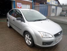 2006/56 REG FORD FOCUS SPORT SILVER 1.8 PETROL 5 DOOR HATCHBACK *NO VAT*