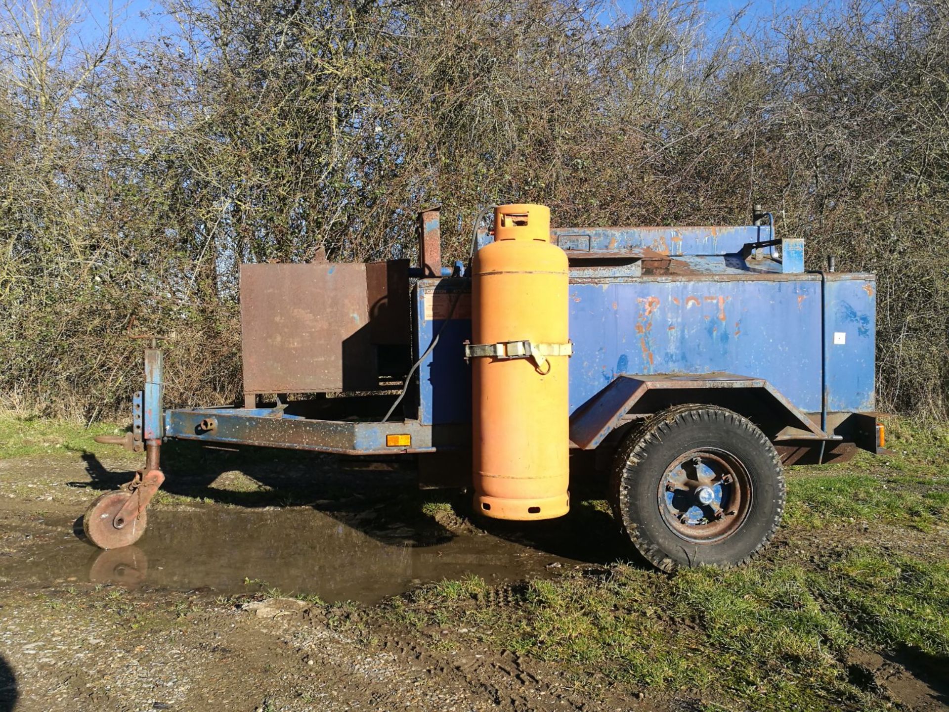 MARATHON ROAD MAINTENANCE TRAILER MOUNTED TAR BOILER *PLUS VAT* - Image 4 of 7