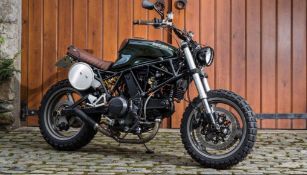 2003 DUCATI SCRAMBLER UNIQUE RETRO CAFE RACER / BOBBER - 750CC *NO VAT*