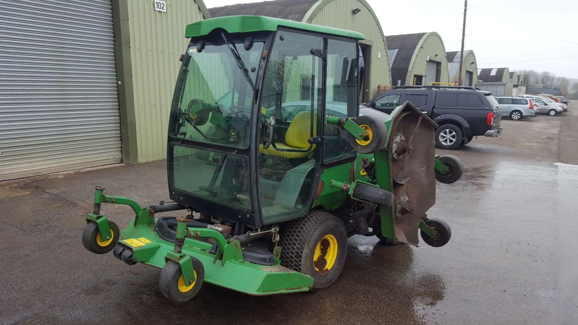 JOHN DEERE 1600 WIDE AREA MOWER / BAT WING RIDE ON MOWER *PLUS VAT* - Bild 4 aus 19