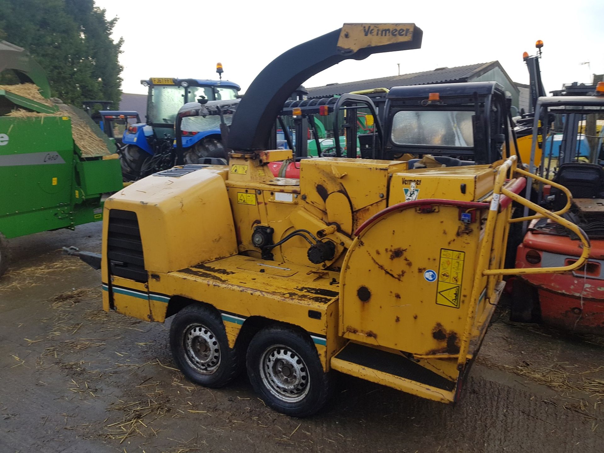 VERMEER BC1000 WOOD CHIPPER, SHOWING 2,599 HOURS (UNVERIFIED) *PLUS VAT* - Bild 2 aus 8