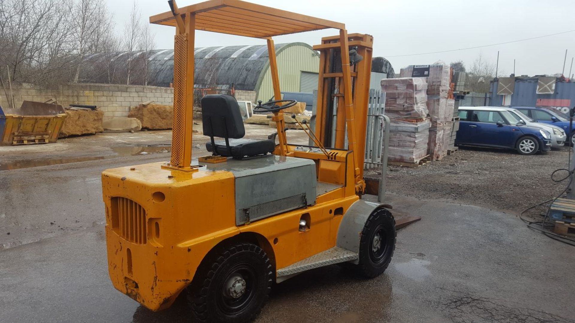 TWIN WHEEL 4 TONNE FORKLIFT / FORKTRUCK WITH 6FT FORKS *PLUS VAT* - Image 5 of 9