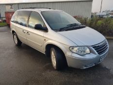 2006/56 REG CHRYSLER VOYAGER LX AUTOMATIC SILVER DIESEL MPV *NO VAT*