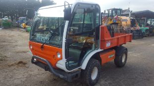 2012 AUSA M 150 M 4x4 DIESEL TIPPER 1.4 TONNE 4WD, SHOWING 0 FORMER KEEPERS