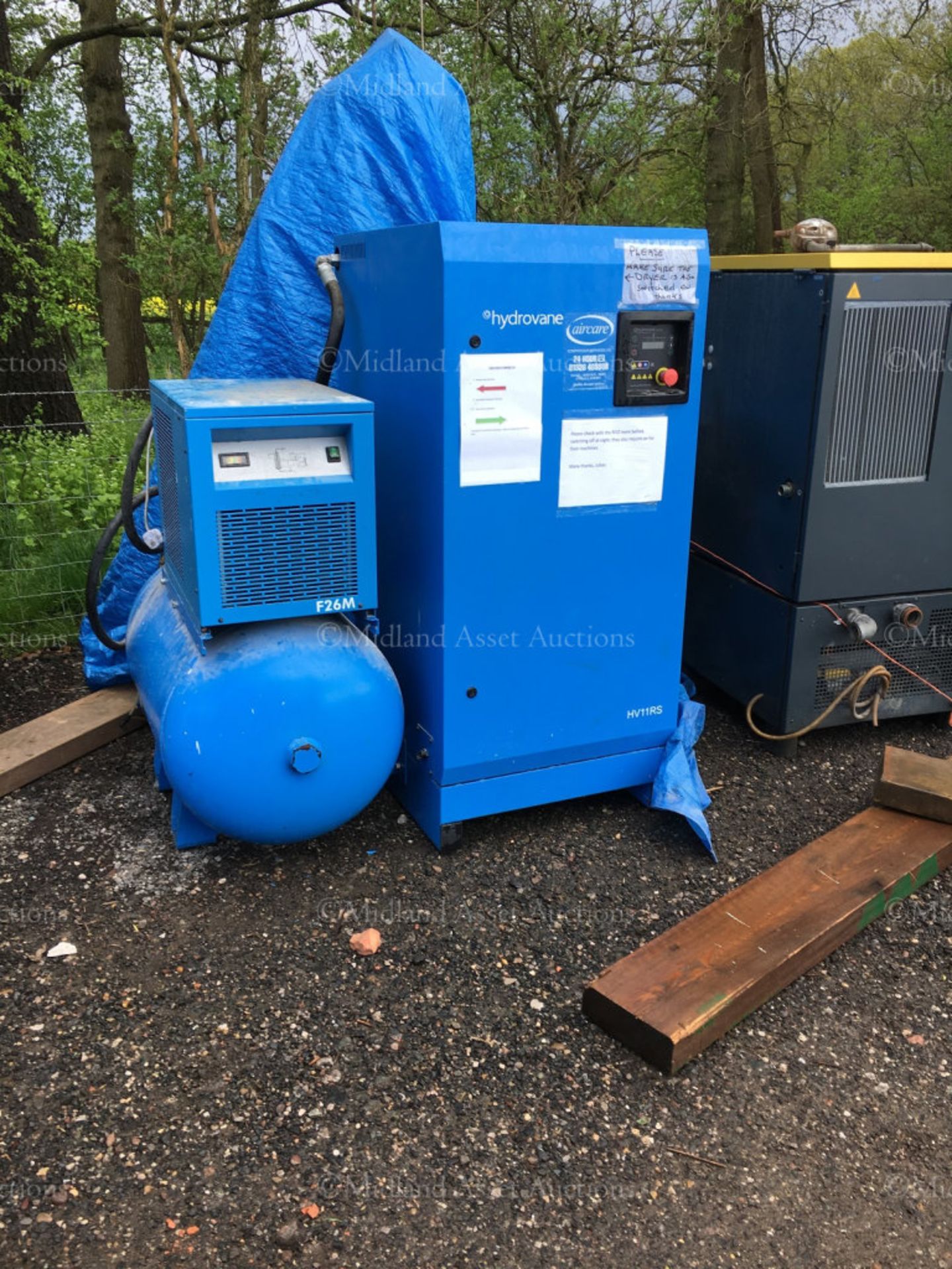 HYDROVANE HV11RS COMPRESSOR *PLUS VAT*