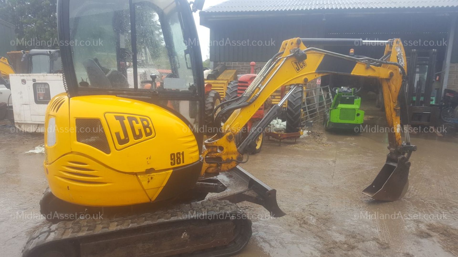 2010 JCB 8025 TRACKED MINI DIGGER / EXCAVATOR ZERO SWING *PLUS VAT* - Image 4 of 8