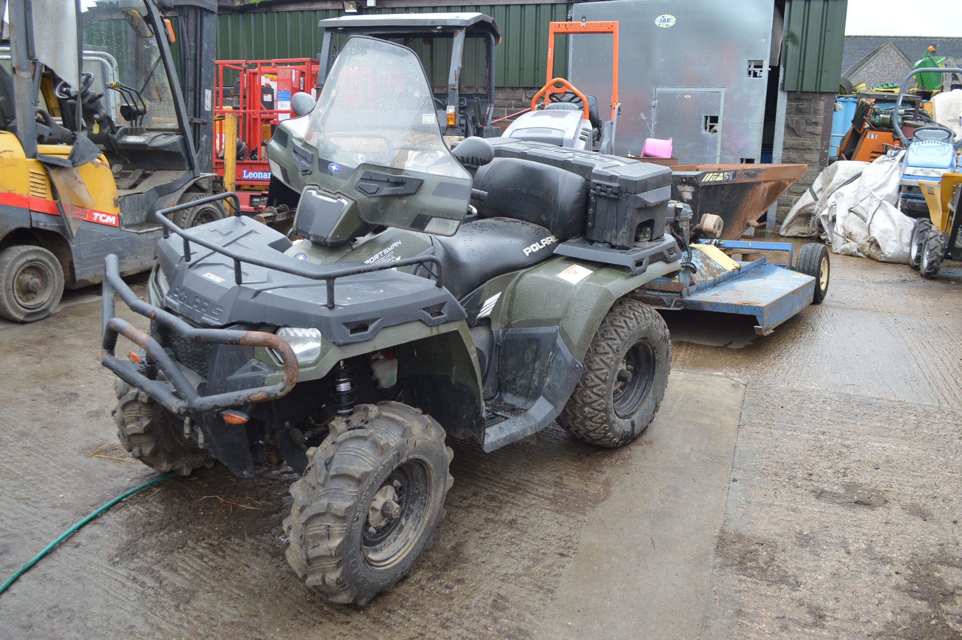 2013/ 63 REG GREEN POLARIS SPORTSMAN FOREST 500CC QUADBIKE, MOT UNTIL JUNE 2018 *PLUS VAT* - Image 11 of 11