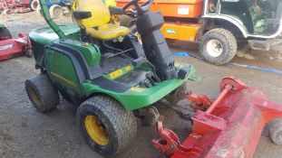 YEAR UNKNOWN JOHN DEERE 1545 SERIES II 4WD DIESEL RIDE ON LAWN MOWER *PLUS VAT*