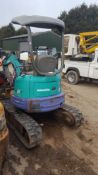 YEAR UNKNOWN KOMATSU PC 20 FR ZERO SWING MICRO TRACKED DIGGER / EXCAVATOR *PLUS VAT*