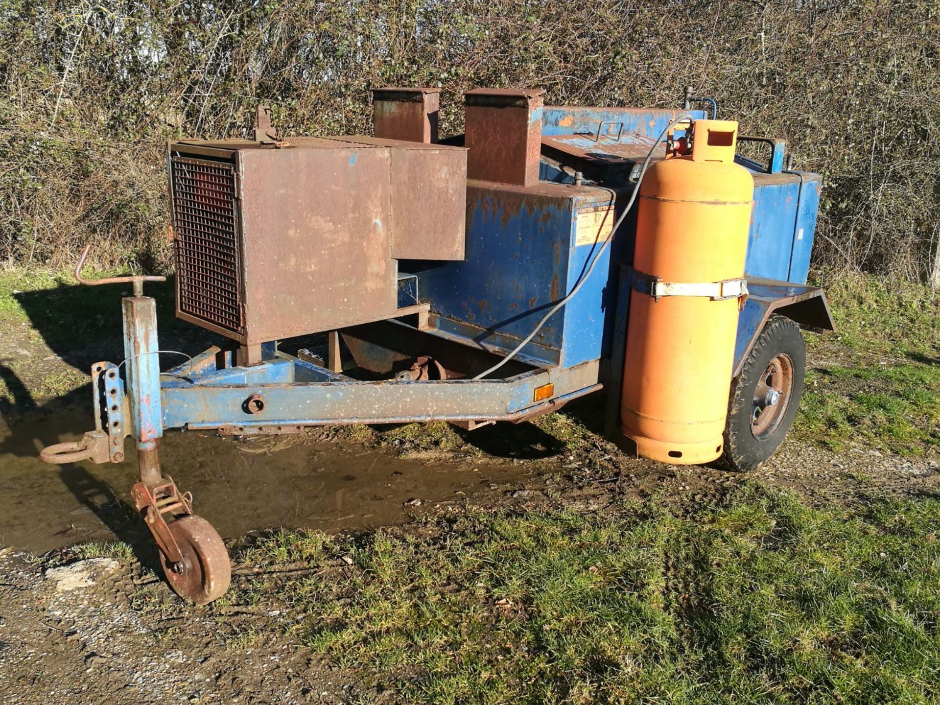 MARATHON ROAD MAINTENANCE TRAILER MOUNTED TAR BOILER *PLUS VAT*