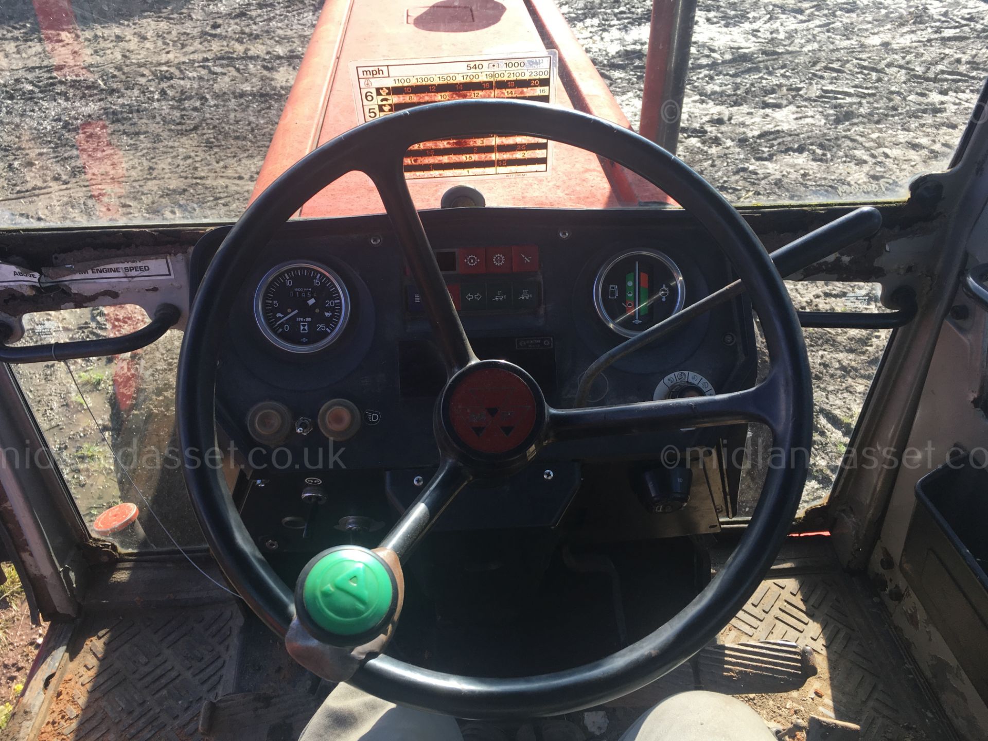 1986 MASSEY FERGUSON 699 WITH RETROFIT TURBO - Image 3 of 4