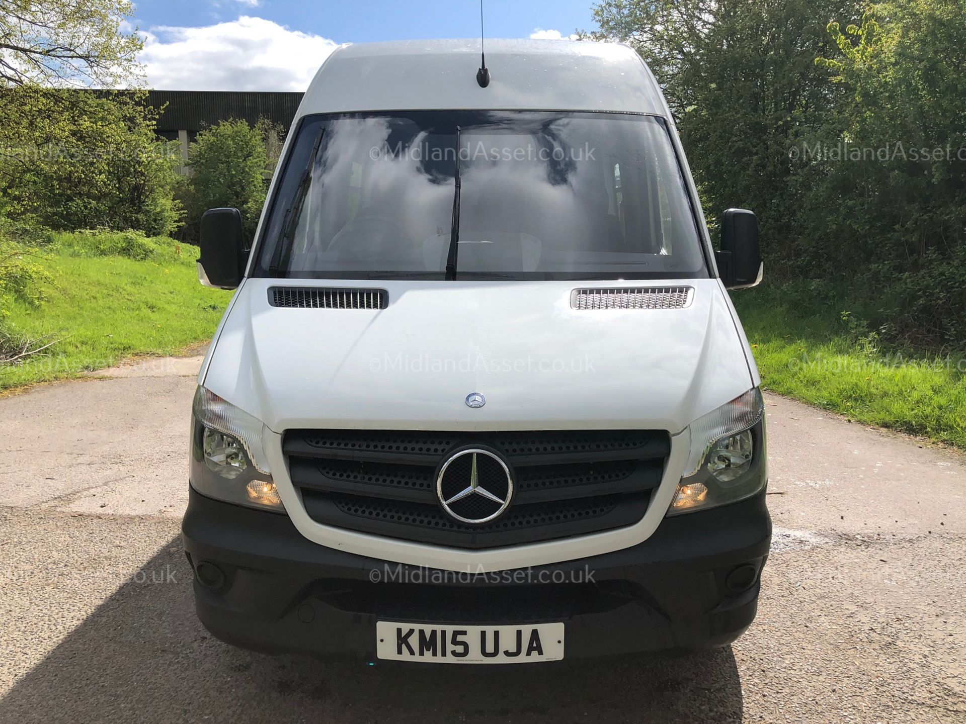 2015/15 REG MERCEDES-BENZ SPRINTER 313 CDI WHITE DIESEL 9 SEATER PANEL VAN, SHOWING 0 FORMER KEEPERS - Image 3 of 19