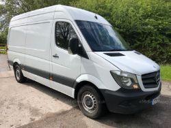 2015/15 REG MERCEDES-BENZ SPRINTER 313,  + MANY MORE VANS, COMMERCIAL VEHICLES & PLANT! ALL ENDING MONDAY FROM 7PM