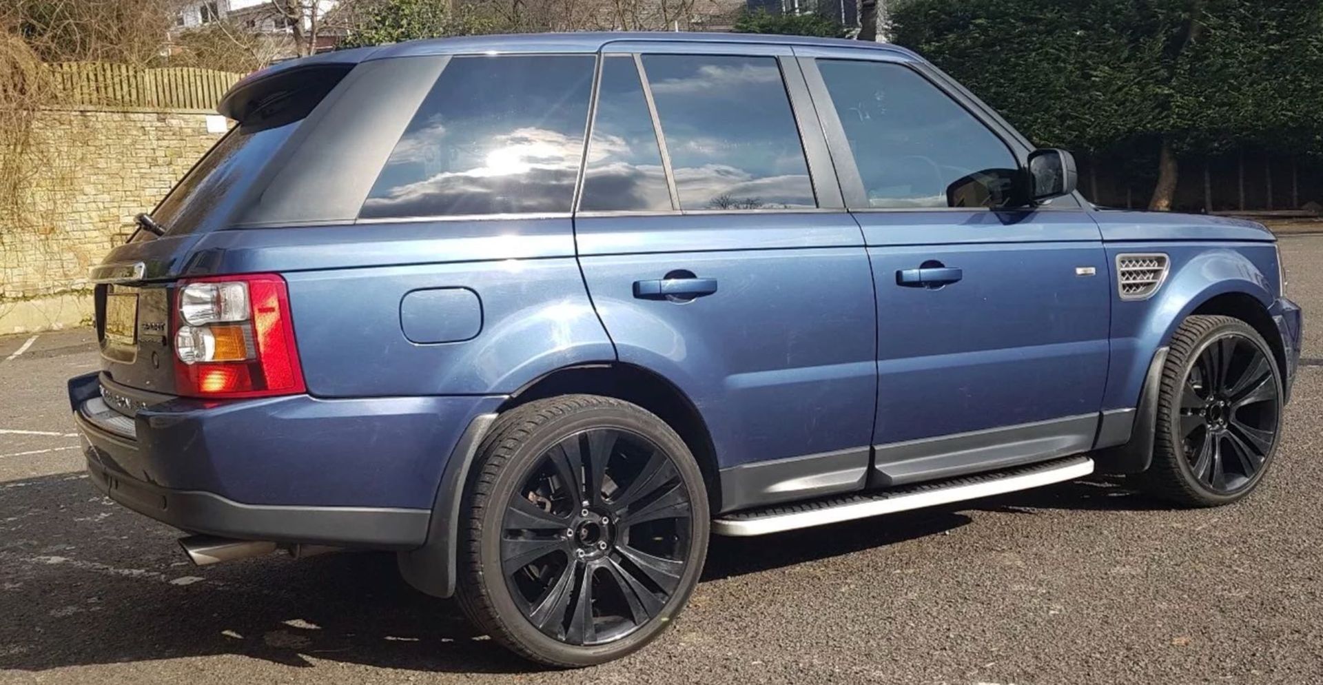 2006/06 REG LAND ROVER RANGE ROVER SPORT V8 SUPER CHARGED STD AUTOMATIC *NO RESERVE* - Image 4 of 11