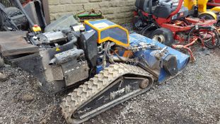 2012 IRUS DELTRAK 2.0 REMOTE CONTROL FLAIL MOWER WITH HYDRAULIC EXPANDING TRACKS *PLUS VAT*