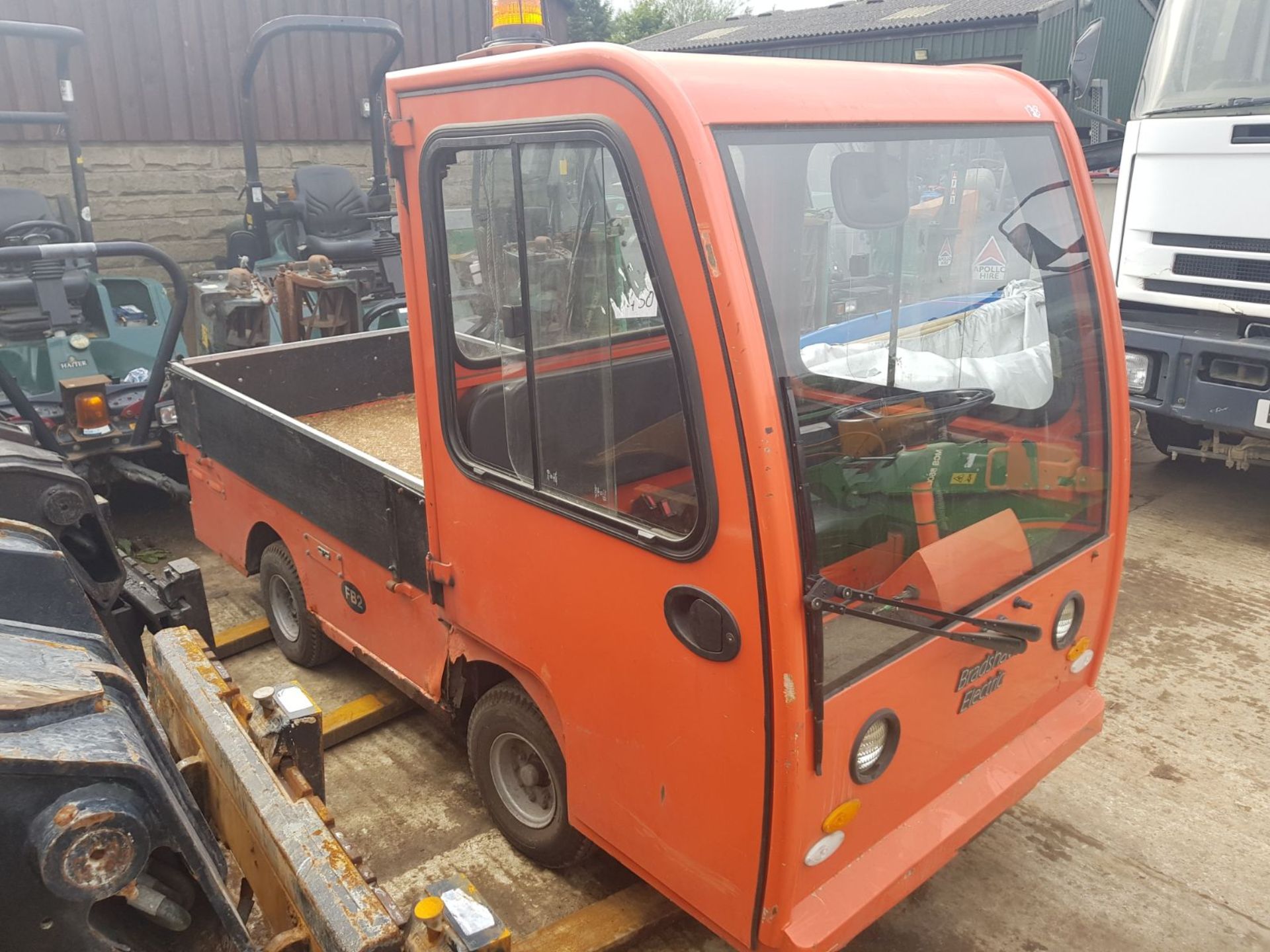 2007 ORANGE BRADSHAW FB2 ELECTRIC LOAD CARRIER *PLUS VAT*