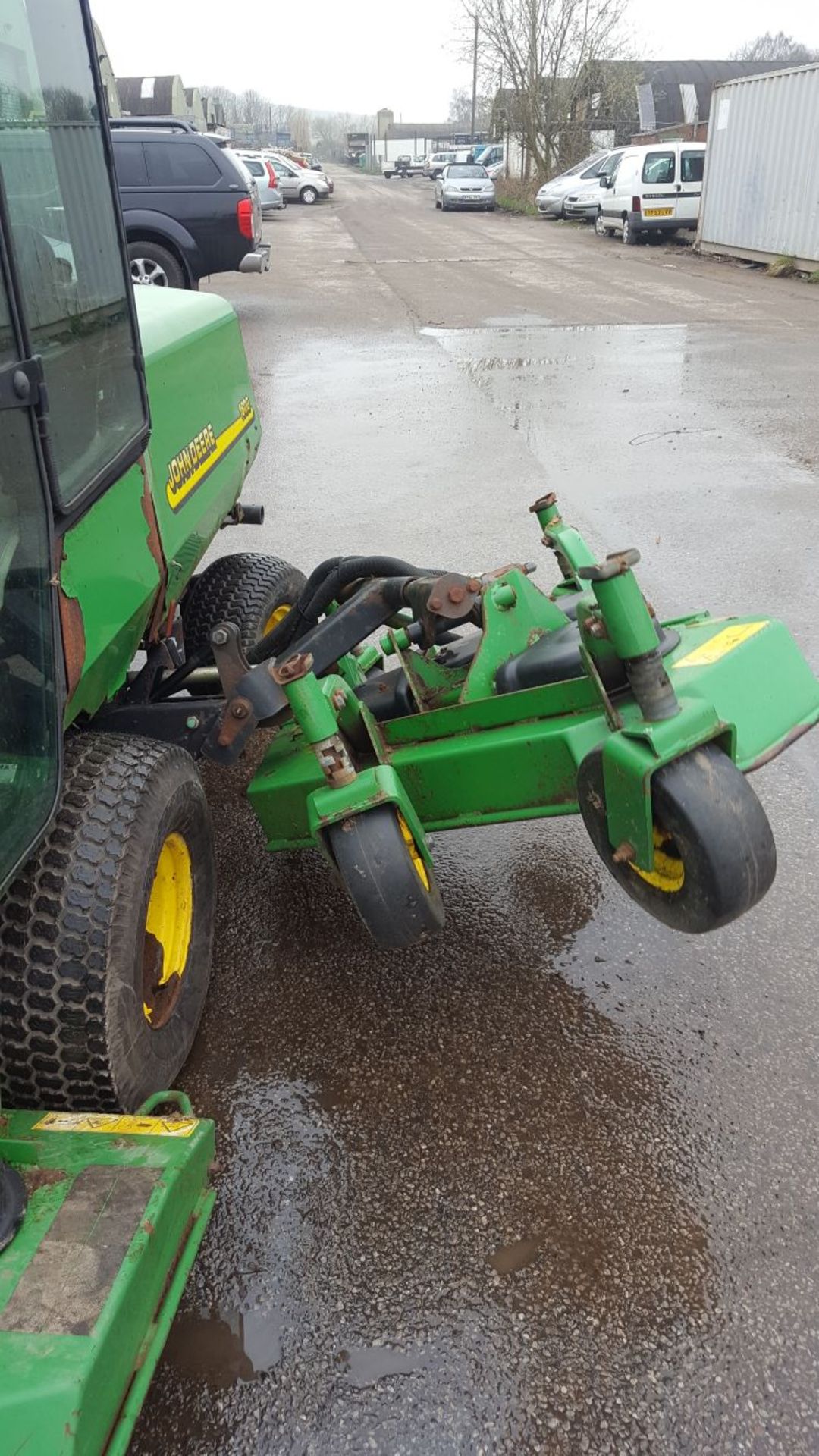 JOHN DEERE 1600 WAM WIDE AREA MOWER / BAT WING RIDE ON MOWER - RARELY FOR SALE - Image 8 of 19