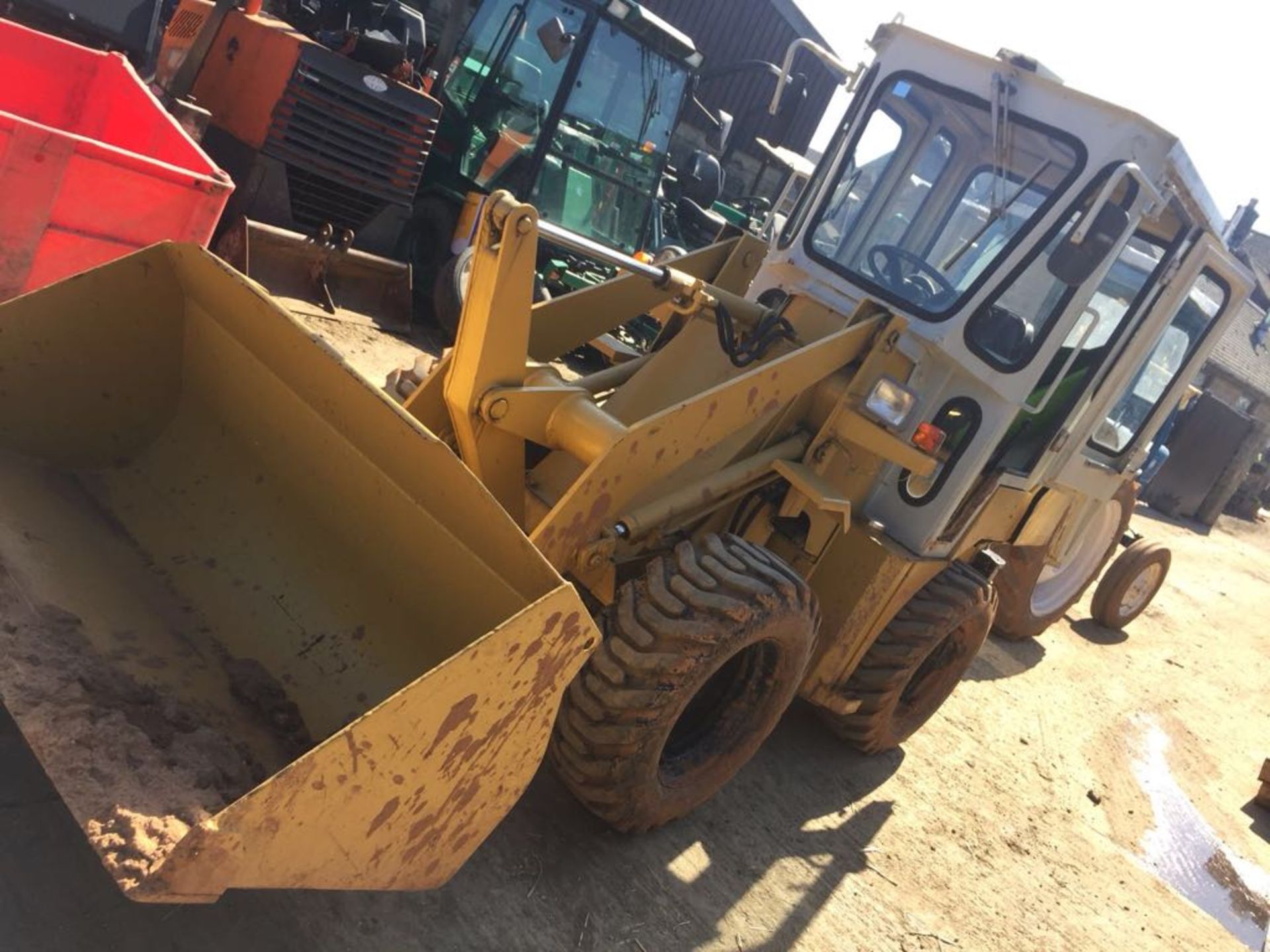 YEAR UNKNOWN YANMAR DIESEL LOADING SHOVEL WHEEL LOADER *PLUS VAT*