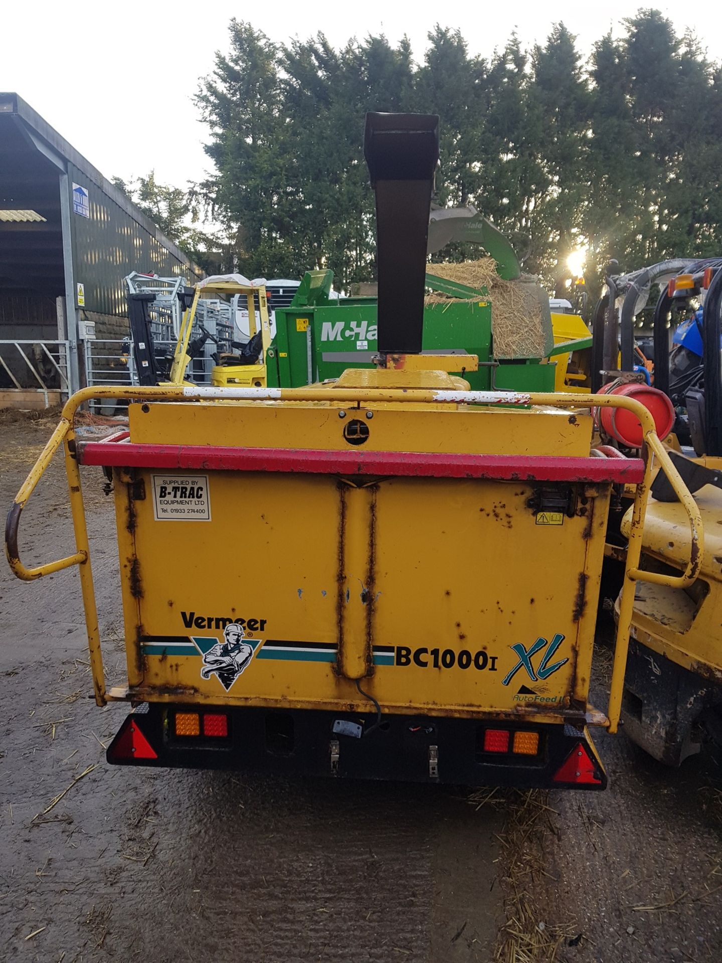 VERMEER BC1000 WOOD CHIPPER, SHOWING 2,599 HOURS (UNVERIFIED) *PLUS VAT* - Bild 3 aus 8