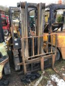 UNKNOWN YEAR YALE GLP25R8 GAS FORKLIFT - SELLING AS SPARES / REPAIRS *PLUS VAT*