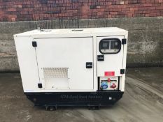 2011 FG WILSON 20KVA SUPER SILENCE GENERATOR, MODEL XD20P4 *PLUS VAT*