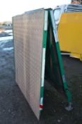 ALUMINIUM MOTORCYCLE TRANSPORTER DISABLED/MOTORCYCLE RAMP *NO VAT*   MASS: 600KG   COLLECTION