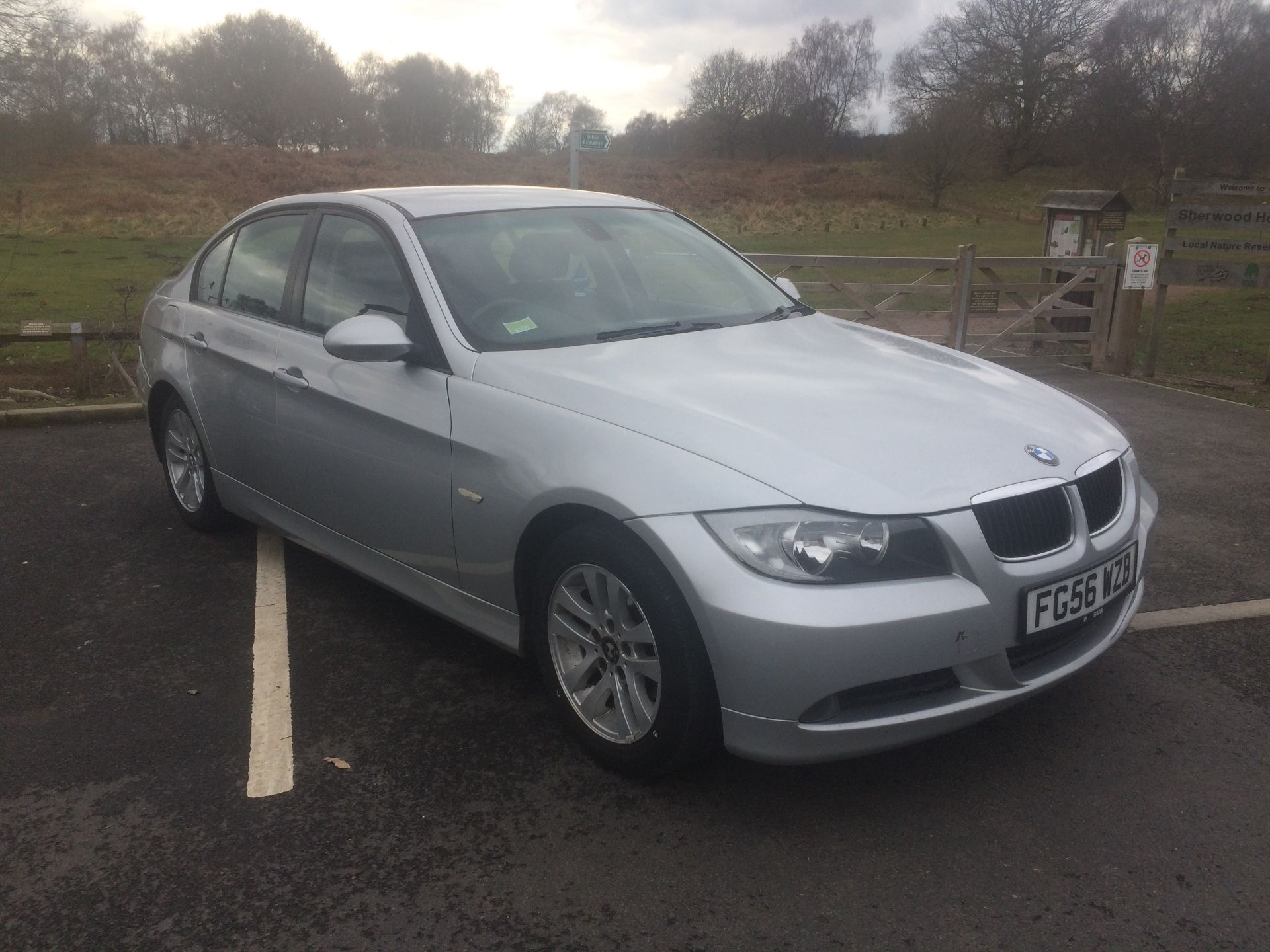 2006/56 REG BMW 320D SE GREY 2.0 DIESEL 4 DOOR SALOON *NO VAT*