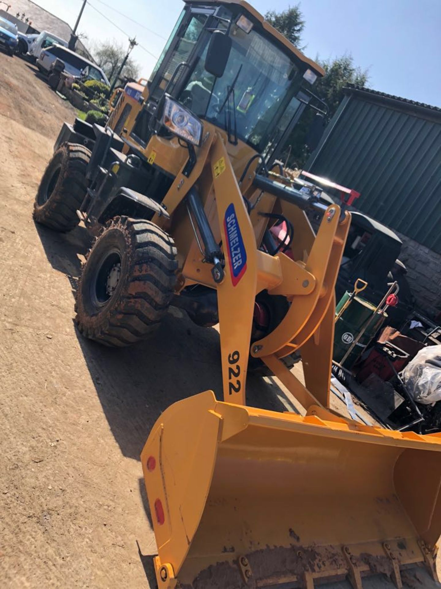 2018 SCHMELZER 922 WHEEL LOADER SHOVEL *PLUS VAT* - Image 3 of 12