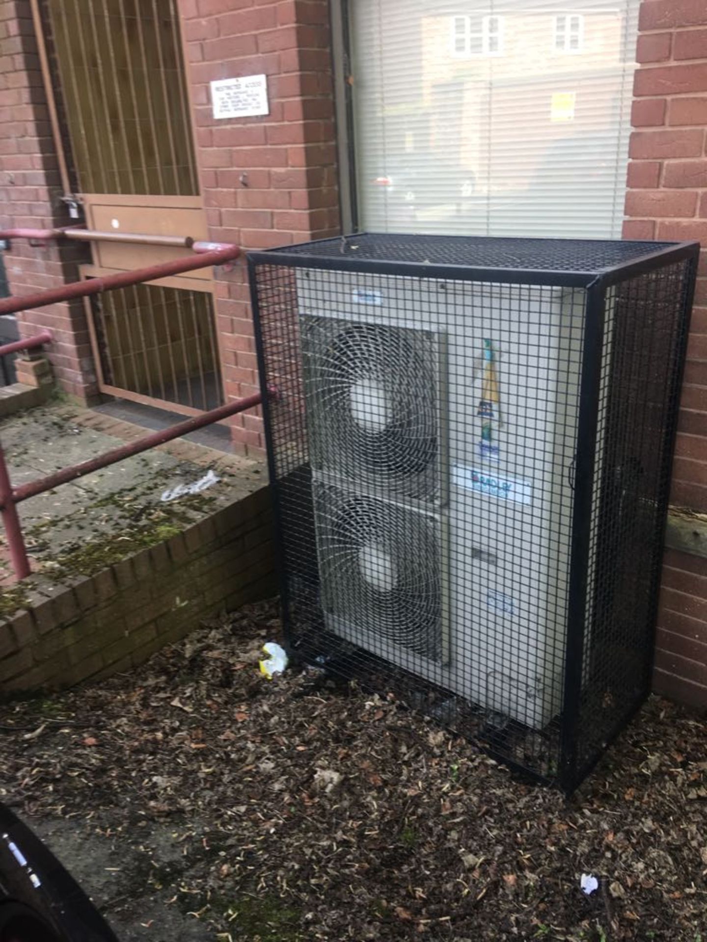 LOTS OF AIR CONDITIONING UNITS TOSHIBA AND HITACHI -ETC INSIDE AND OUT - OFFERS ONLY NO BIDS - Image 2 of 5